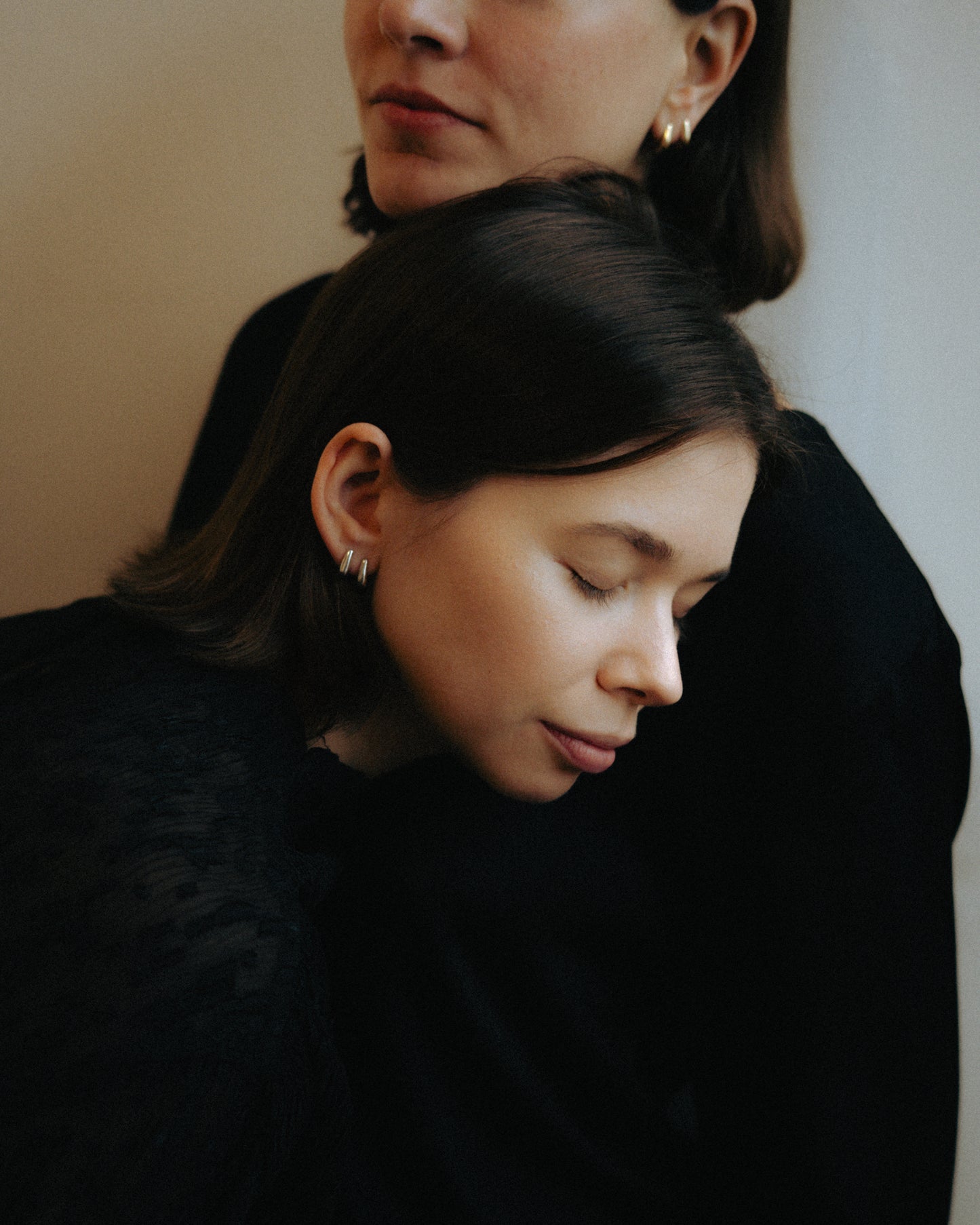 Monday Huggie Silver