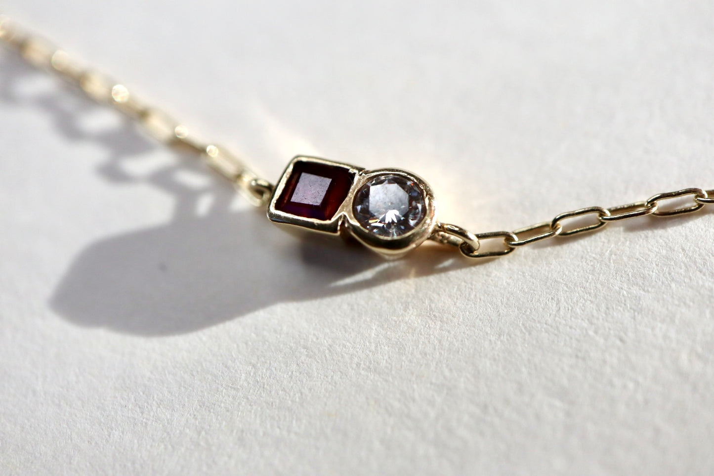 Salt & Pepper Solid Gold Bracelet